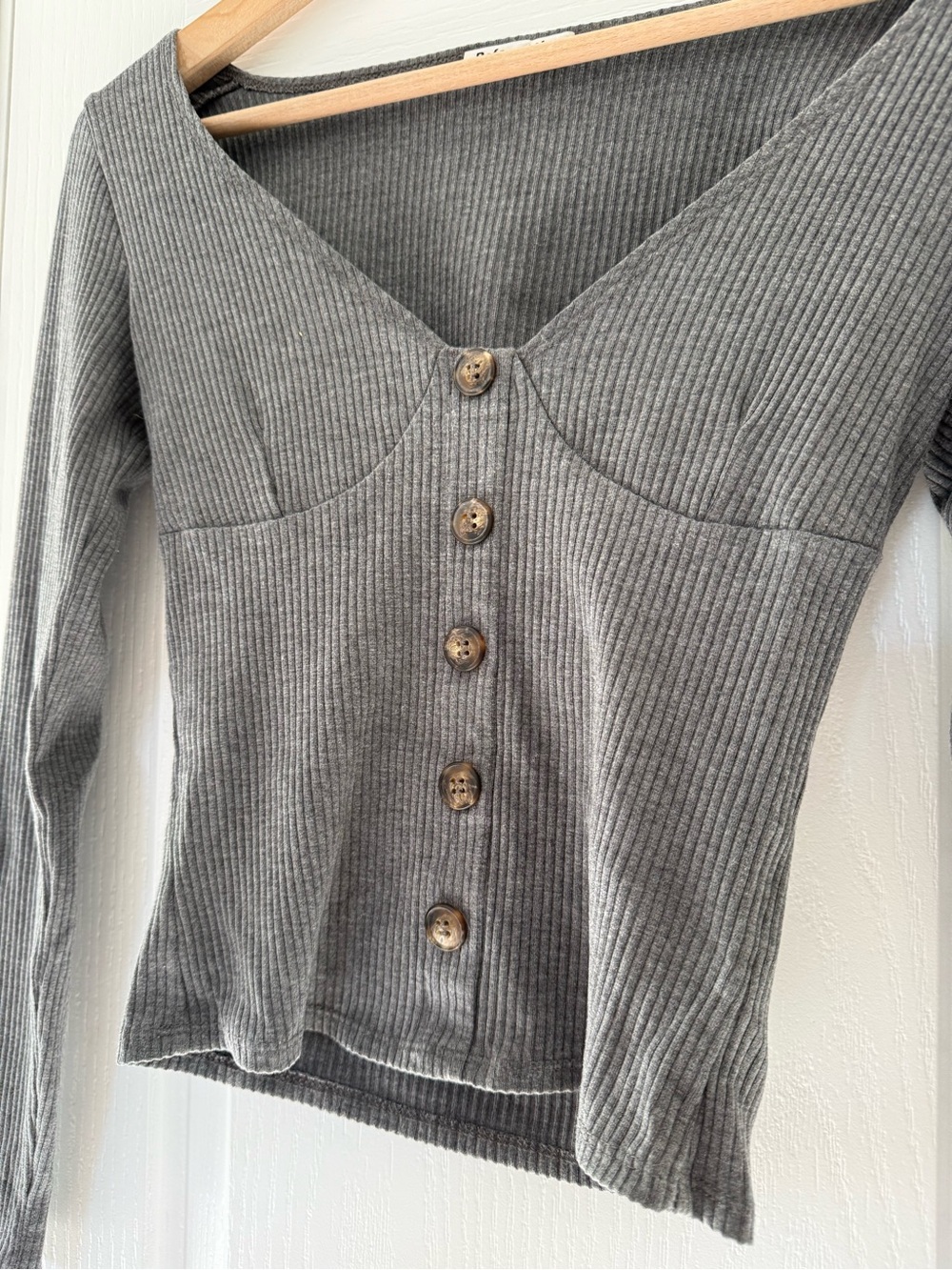 Reformation Ribbed Long Sleeve - Picture 2 of 6